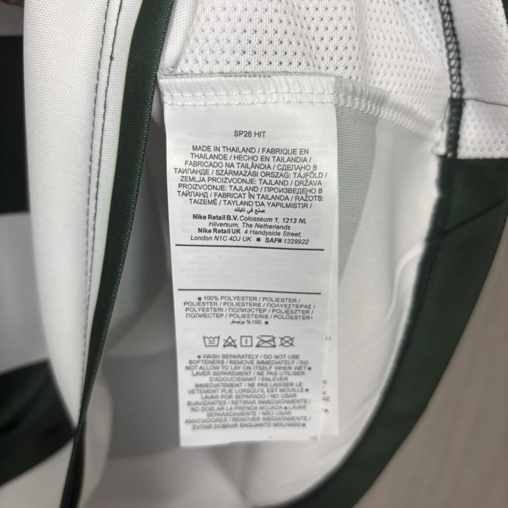 26/27 Sporting Lisbon Home Jersey — foto 4
