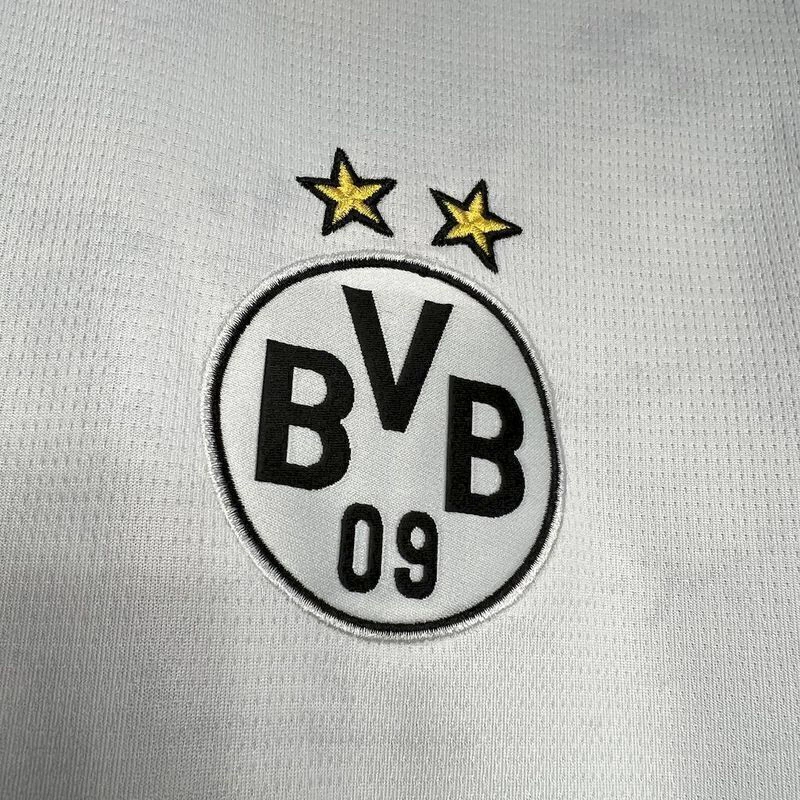 24/25 Borussia Dortmund Away White Jersey — foto 5