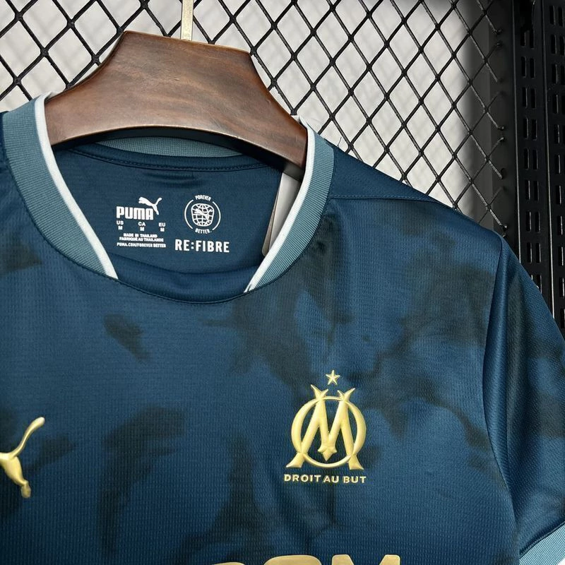 24/25 Marseille Away Blue Jersey — foto 3