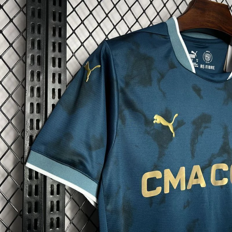 24/25 Marseille Away Blue Jersey — foto 4